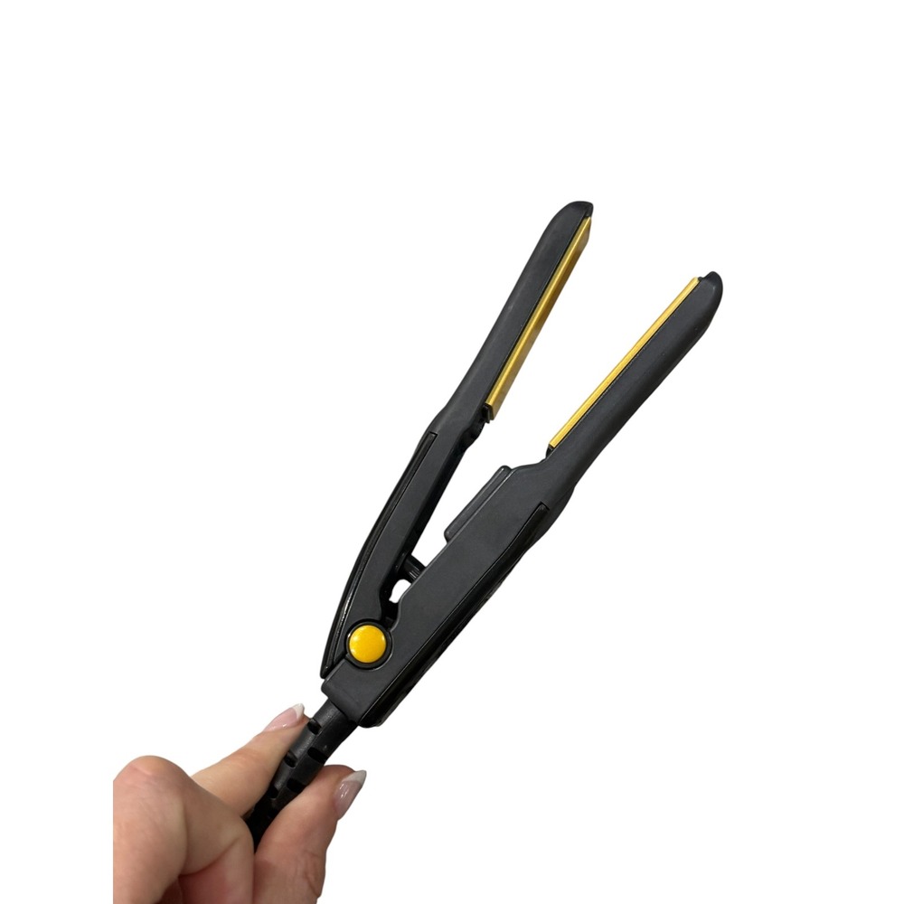 BaByliss Pro Ceramic Tools 6" Mini Flat Iron Travel Compact Hair Straightener - Picture 5 of 8